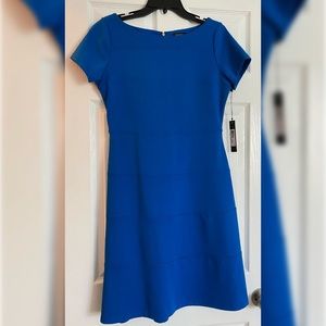 Blue knee length size 10 dress